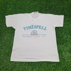 Vintage 1988 Timespell New-York Shirt Womens Large 20x25 USA